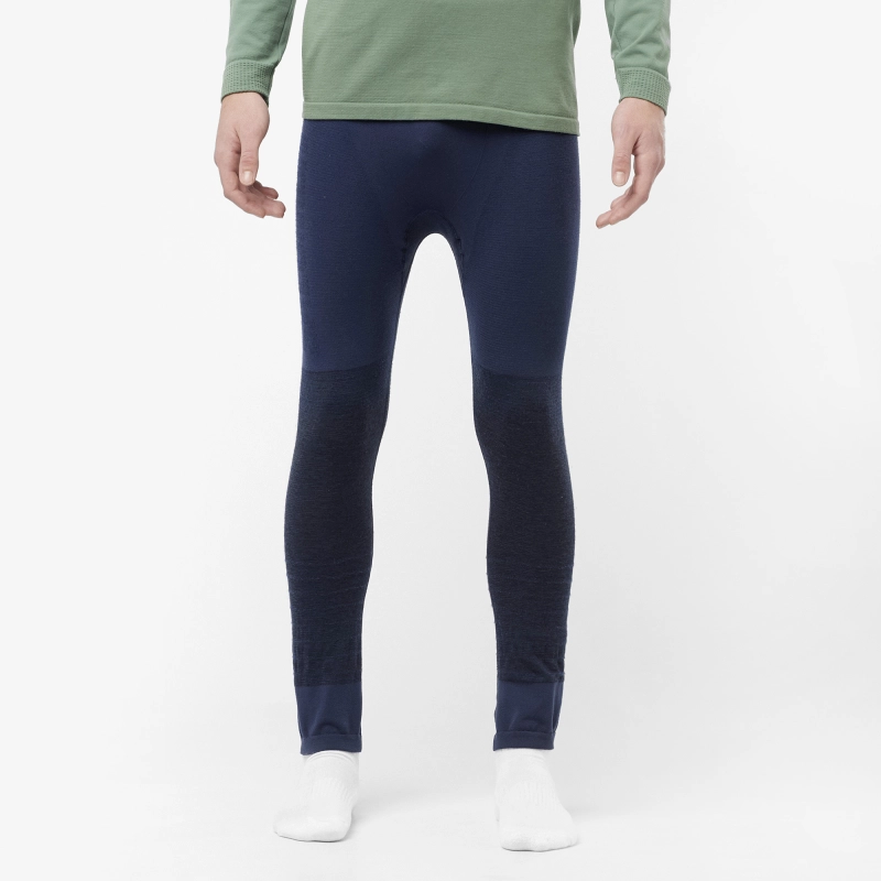 Salomon Essential Wool Seamless - férfi (Night Sky)