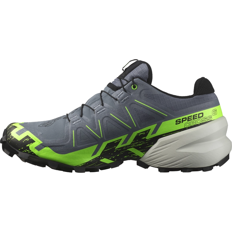 Salomon Speedcross 6 GTX - férfi (Flint Stone/Green Gecko/Black)