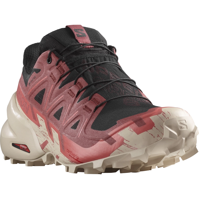 Salomon Speedcross 6 GTX W - női (Black/Cow Hide/Faded Rose)