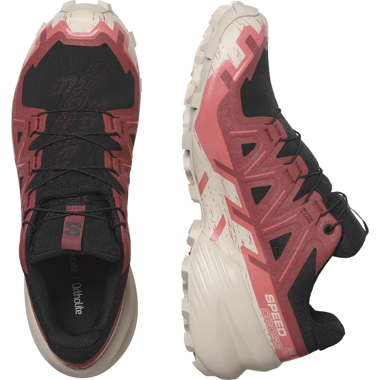 Salomon Speedcross 6 GTX W - női (Black/Cow Hide/Faded Rose)