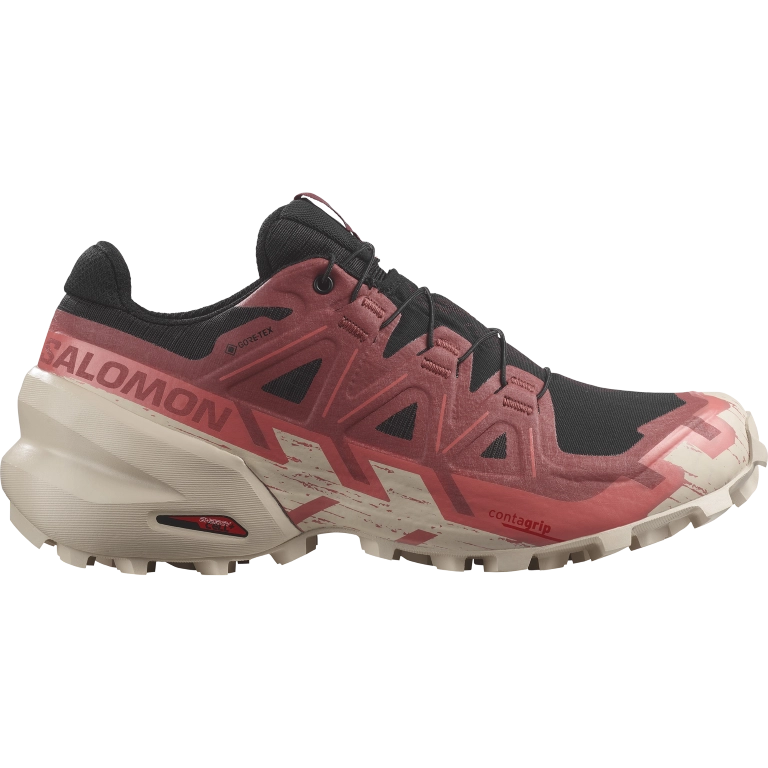 Salomon Speedcross 6 GTX W - női (Black/Cow Hide/Faded Rose)