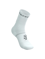 CompresSport Pro Marathon Socks V2.0 (White/Black) thumbnail