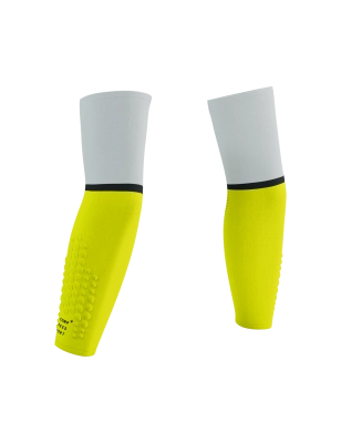 CompresSport ArmForce Ultralight (White/Safe Yellow) kép