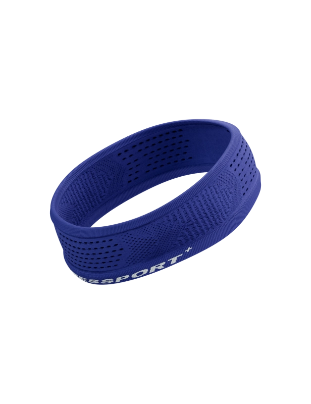 CompresSport Thin Headband On/Off (Dazz Blue/White)