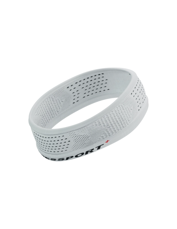 CompresSport Thin Headband On/Off (White/Black)