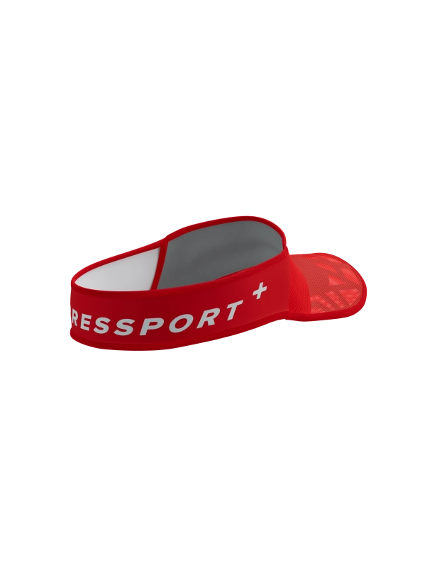 CompresSport Spiderweb Ultralight Visor (Red)