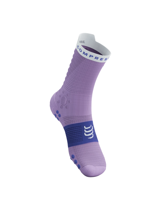 CompresSport Pro Racing Socks V4.0 Trail - Lupine/Dazz Blue