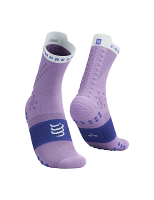 CompresSport Pro Racing Socks V4.0 Trail - Lupine/Dazz Blue kép