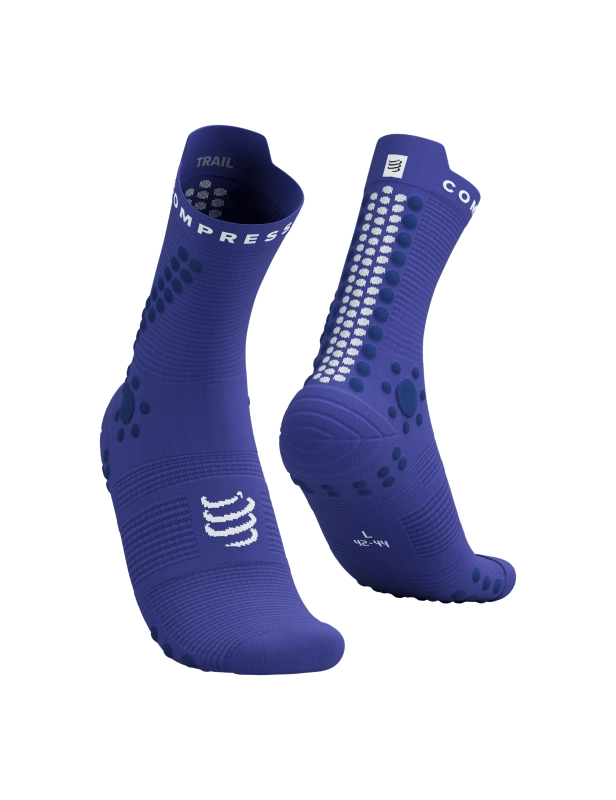 CompresSport Pro Racing Socks V4.0 Trail - Dazz Blue/Blues