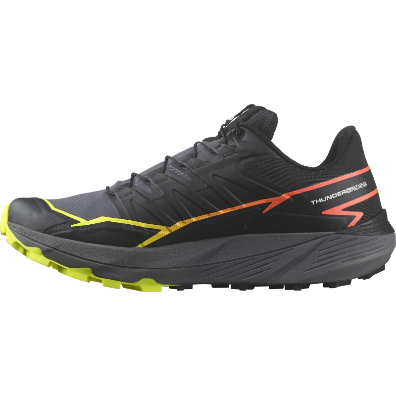 Salomon Thundercross - férfi (Black/Quiet Shade/neon Flame)