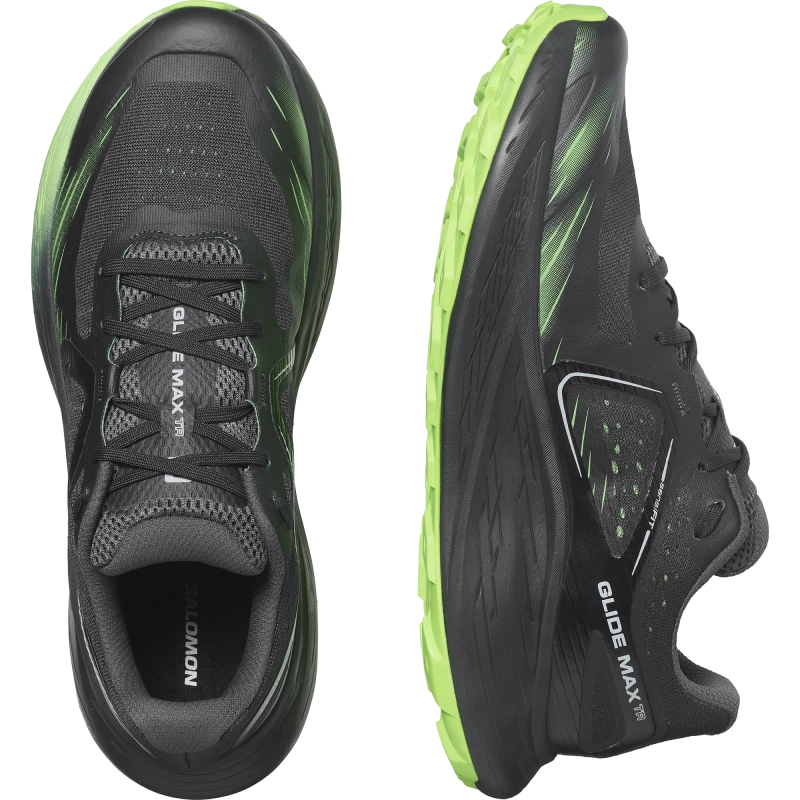 Salomon Glide Max TR - férfi (India Ink/Black/Green Gecko)