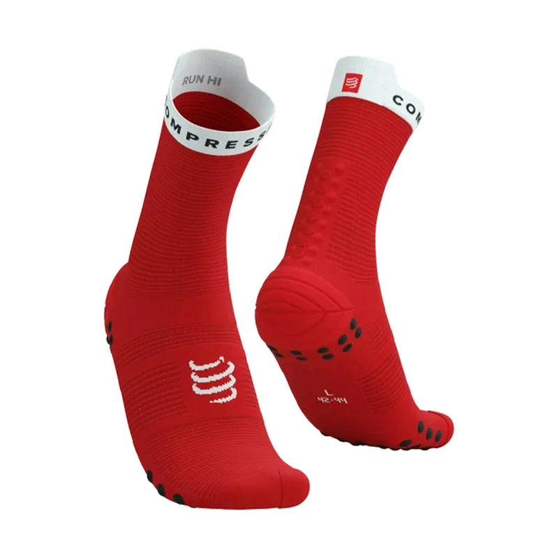 CompresSport Pro Racing Socks v4.0 High - Red/White