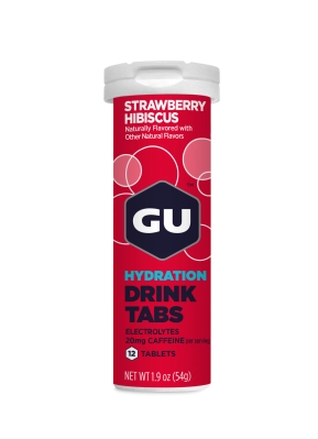 GU Hydration Drink Tabs - 12db strawberry/hibiscus (Strawberry-Hibiscus) kép