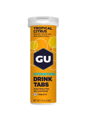 GU Hydration Drink Tabs - 12db tropical/citrus (Tropical/Citrus) kép