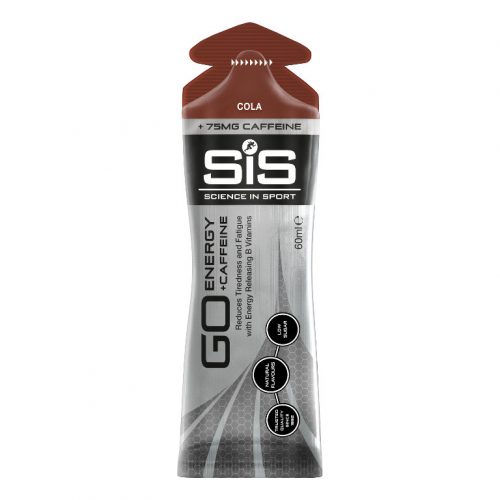 SiS Go Isotonic Energy +Caffeine (cola) gél - 60 ml