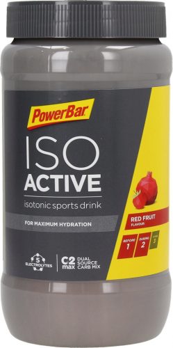 PowerBar Isoactive (pirosgyümölcs) italpor - 600 g