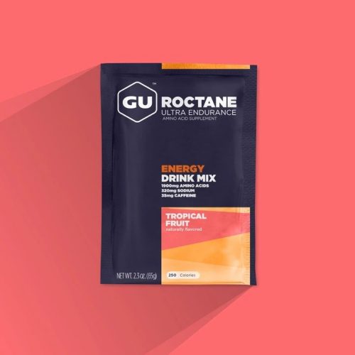 GU Roctane Energy Drink Mix (trópusigyümölcs) italpor - 65 g