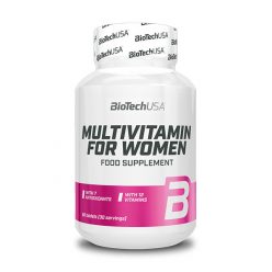 BioTech USA Multivitamin for Women (ízetlen) - 60 tabletta