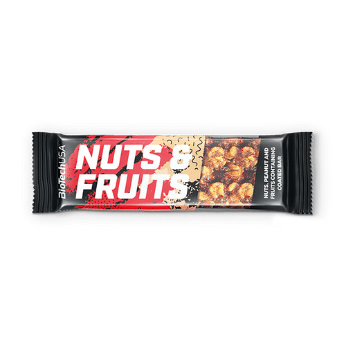 BioTech USA Nuts and Fruits (ízetlen) szelet - 40 g