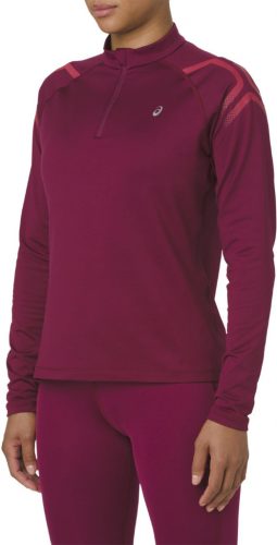 Asics Icon Winter LS 1/2 Zip Top női hosszú ujjú futófelső