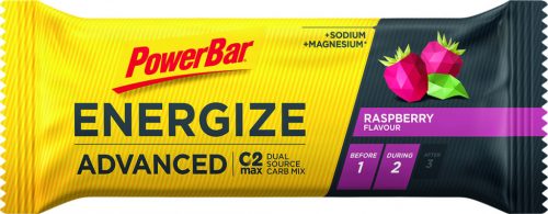 PowerBar Energize Advanced (málna) szelet - 55 g