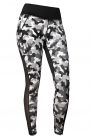 FeelJ Camo Grey Leggings női futónadrág