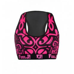 FeelJ Etno Pink PushUp Sports Bra női sportmelltartó