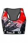 FeelJ Tattoo Push-Up Sports Bra női sportmelltartó