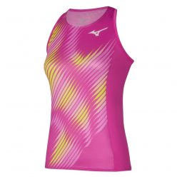 Mizuno Printed Tank női ujjatlan futófelső