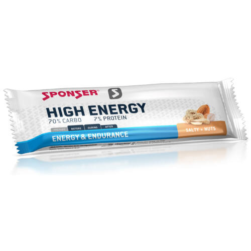 Sponser High Energy Bar (sós-mogyoró) szelet - 45 g