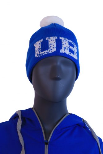 UB Collection UB Knitted Beanie with Pompom téli futósapka